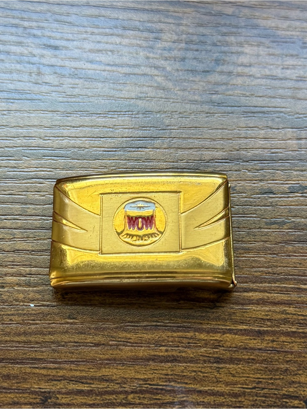 WOW - WOODMEN OF THE WORLD - Belt Buckle - 1950 - RARE FIND